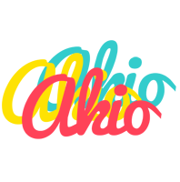 Akio disco logo