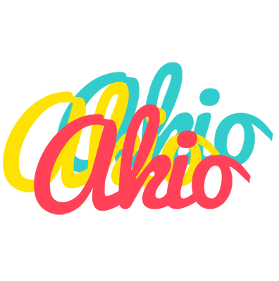 Akio disco logo