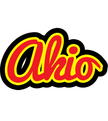 Akio fireman logo