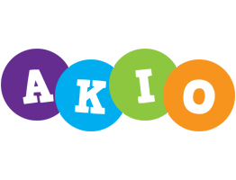 Akio happy logo