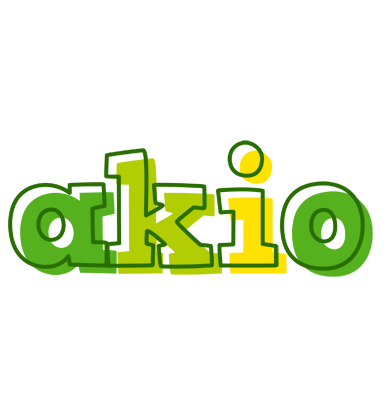 Akio juice logo