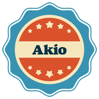 Akio labels logo