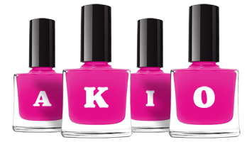 Akio nails logo