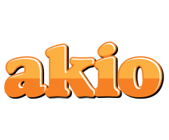 Akio orange logo