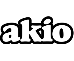 Akio panda logo