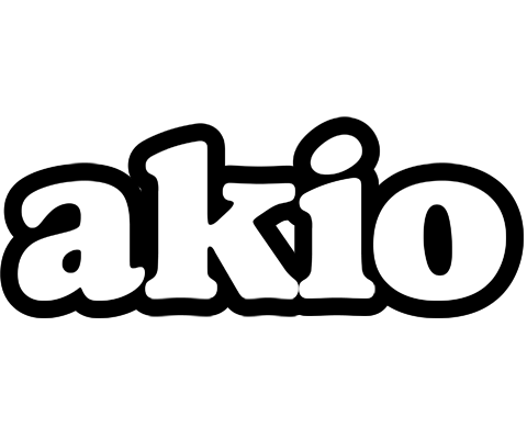 Akio panda logo