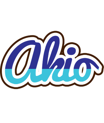 Akio raining logo