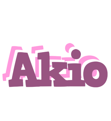 Akio relaxing logo