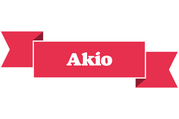 Akio sale logo