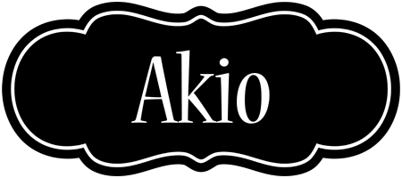 Akio welcome logo