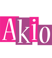 Akio whine logo