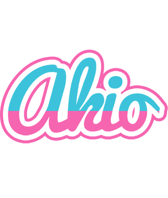 Akio woman logo