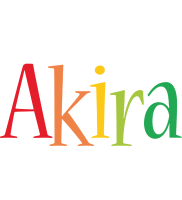 Akira birthday logo