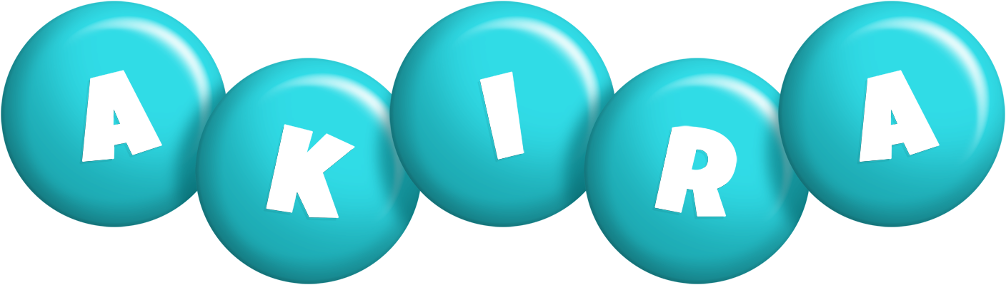 Akira candy-azur logo