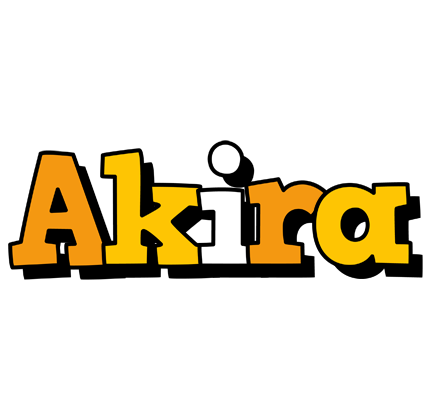 Akira cartoon logo