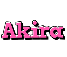 Akira girlish logo