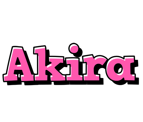 Akira girlish logo
