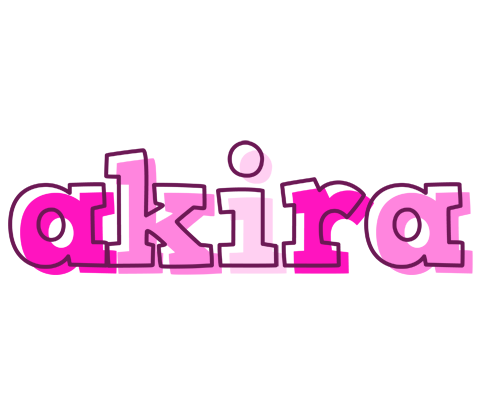 Akira hello logo