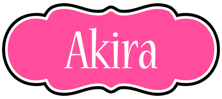 Akira invitation logo