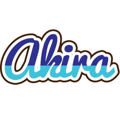 Akira raining logo