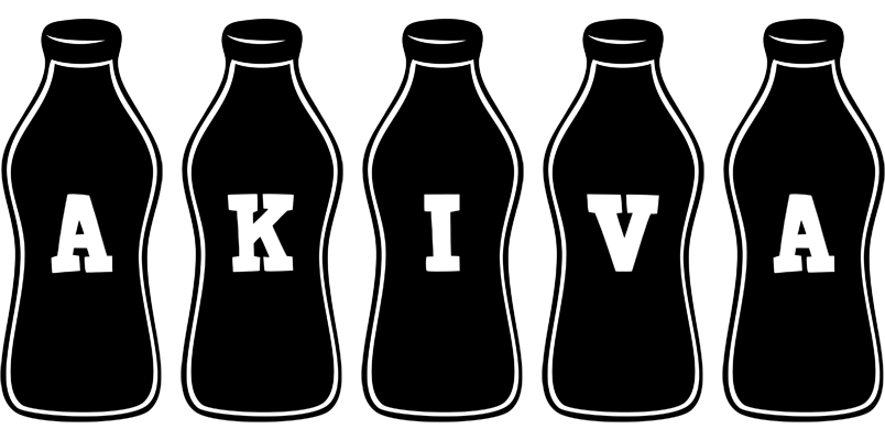 Akiva bottle logo
