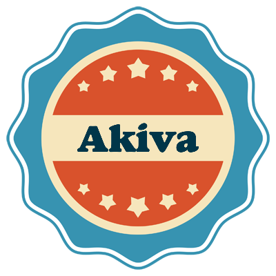 Akiva labels logo
