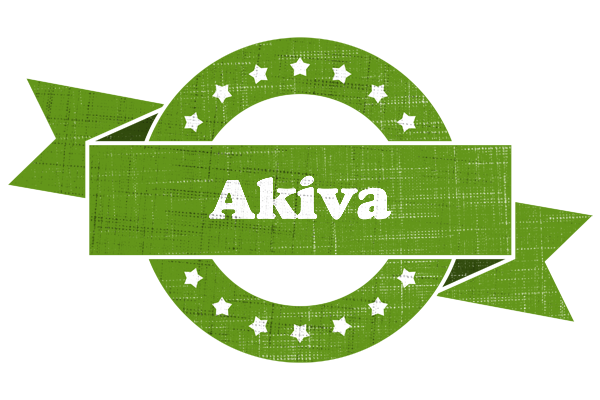 Akiva natural logo