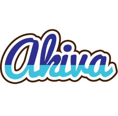 Akiva raining logo