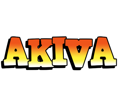 Akiva sunset logo