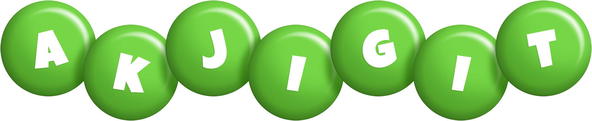 Akjigit candy-green logo