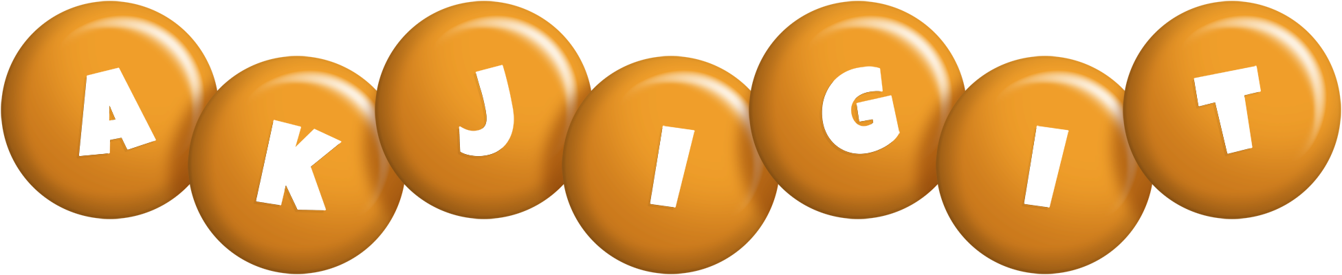 Akjigit candy-orange logo
