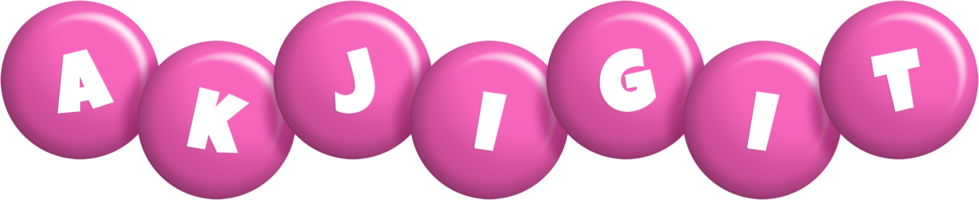 Akjigit candy-pink logo