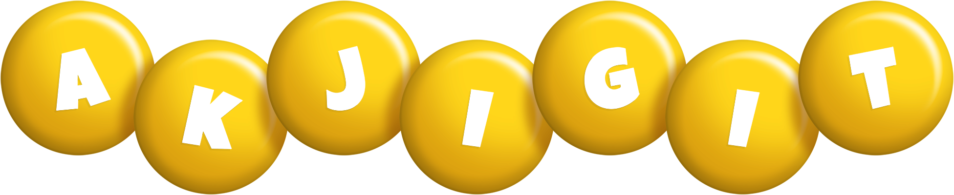 Akjigit candy-yellow logo