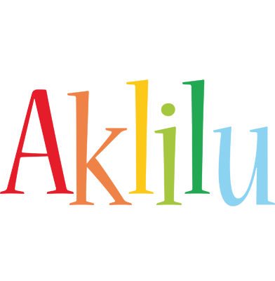Aklilu birthday logo