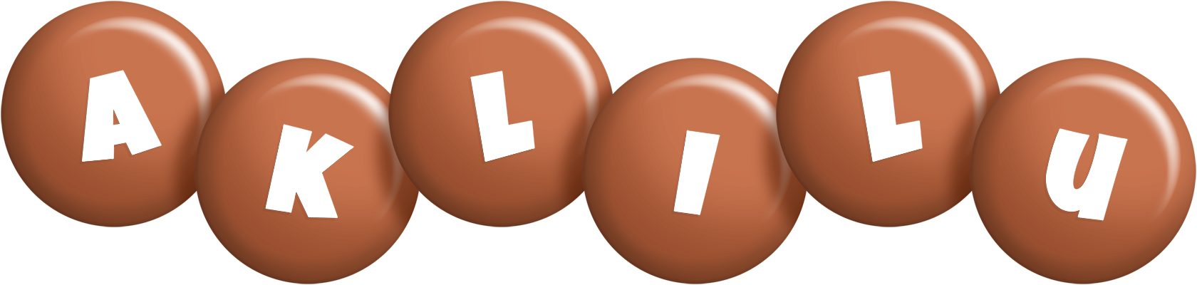 Aklilu candy-brown logo