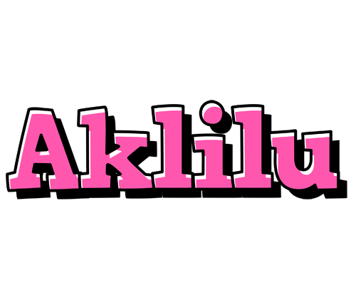 Aklilu girlish logo