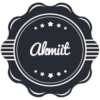 Akmüt badge logo