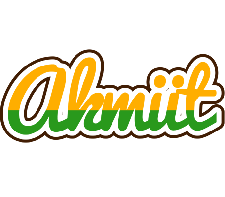 Akmüt banana logo