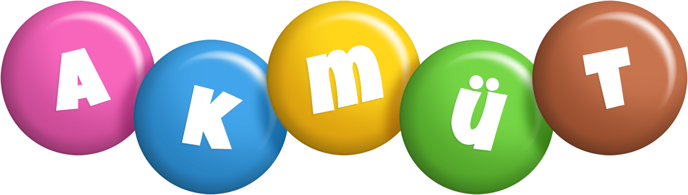 Akmüt candy logo