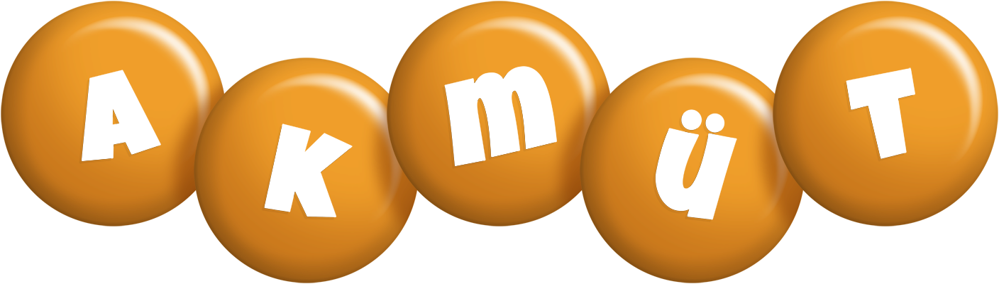 Akmüt candy-orange logo