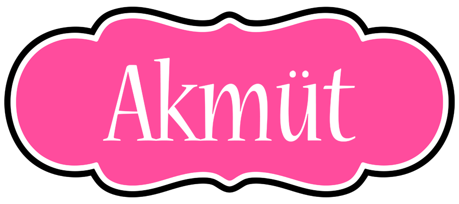 Akmüt invitation logo
