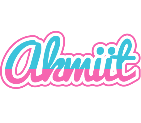 Akmüt woman logo