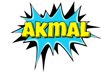 Akmal amazing logo