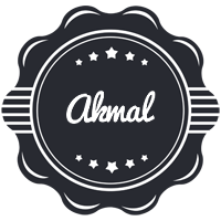 Akmal badge logo