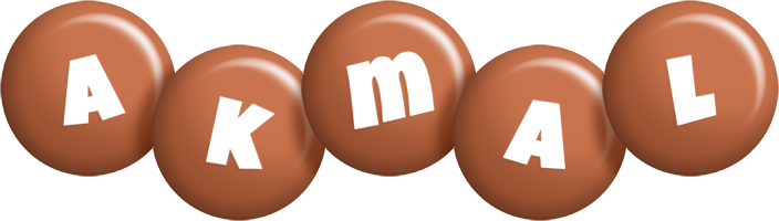 Akmal candy-brown logo