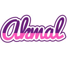 Akmal cheerful logo