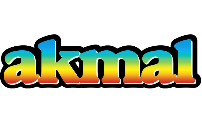 Akmal color logo