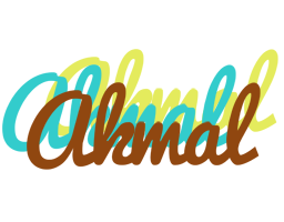 Akmal cupcake logo