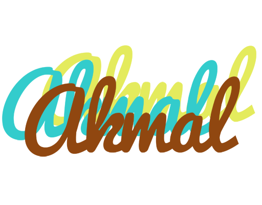 Akmal cupcake logo