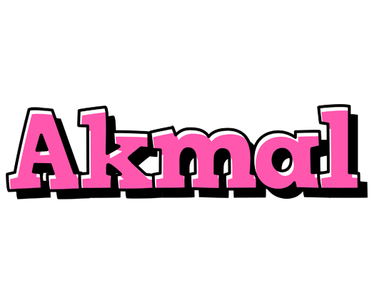 Akmal girlish logo